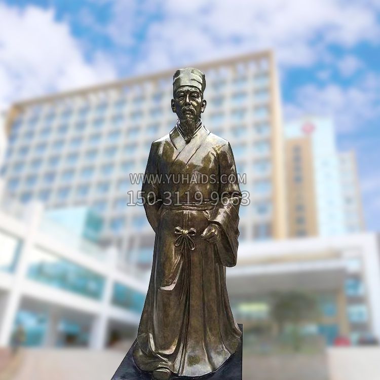 李時珍仿銅雕塑-醫(yī)院醫(yī)學院歷史名人古代著名人物雕像 李時珍仿銅雕塑-醫(yī)院醫(yī)學院歷史名人古代著名人物雕像