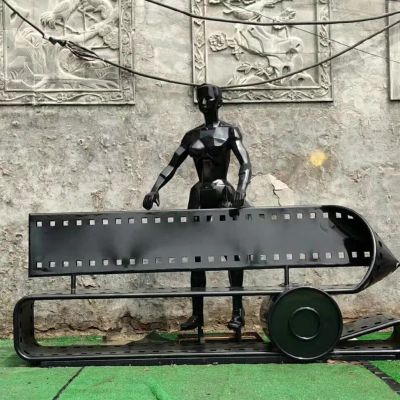 銅雕公園休閑座椅的作用是啥？