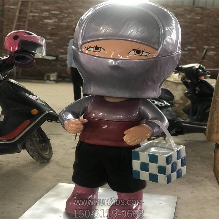 景區(qū)創(chuàng)意玻璃鋼卡通人物景觀(guān)雕塑