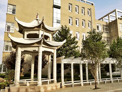 學(xué)?；▓@裝飾漢白玉仿古建涼亭花架雕塑
