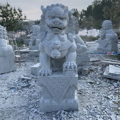 北方石獅子，傳統(tǒng)獅子大理石石雕
