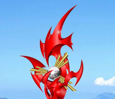 不銹鋼廣場(chǎng)文化雕塑是怎么制作出來的？