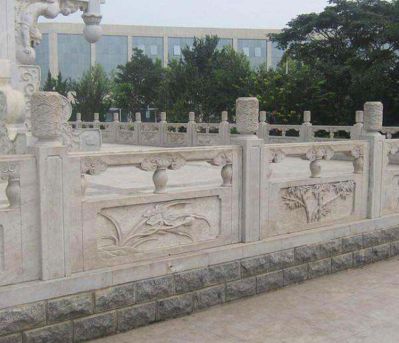 廣場(chǎng)景觀(guān)圍護(hù)欄大理石雕塑