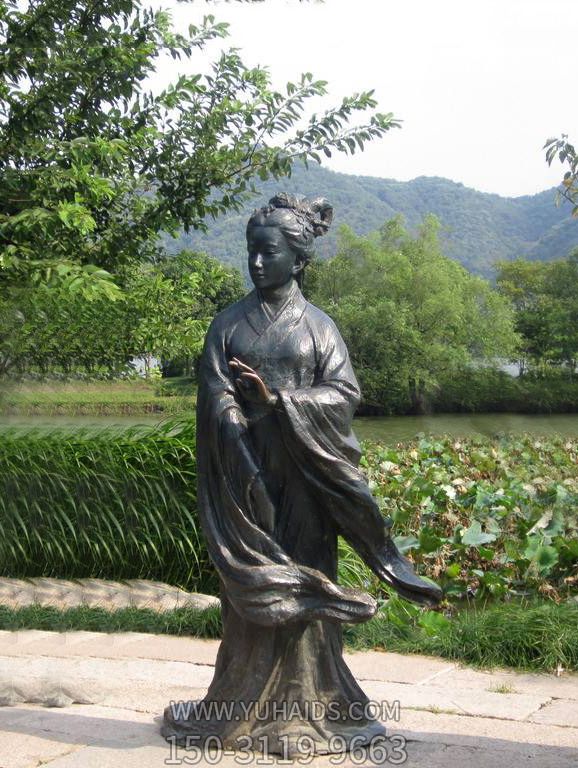 雕塑雕塑 觀光景區(qū)春秋時期著名美女西施銅<a href=