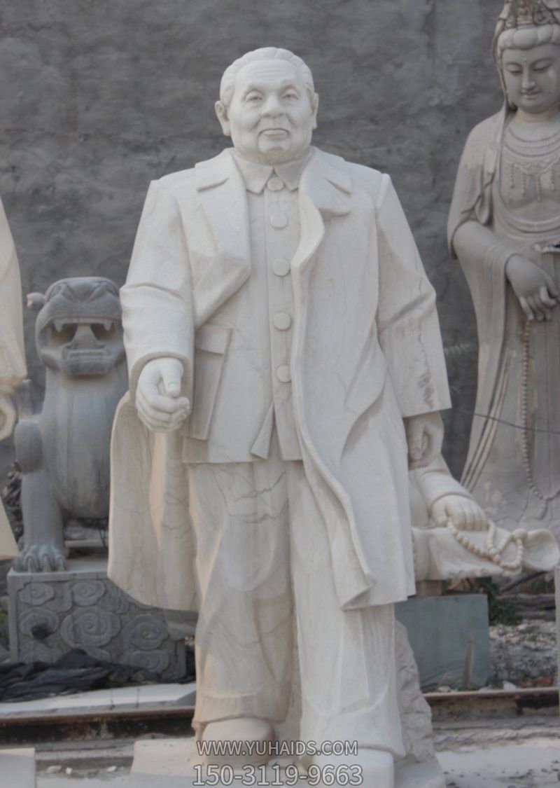 雕塑雕塑 漢白玉石雕公園戶外鄧小平<a href=