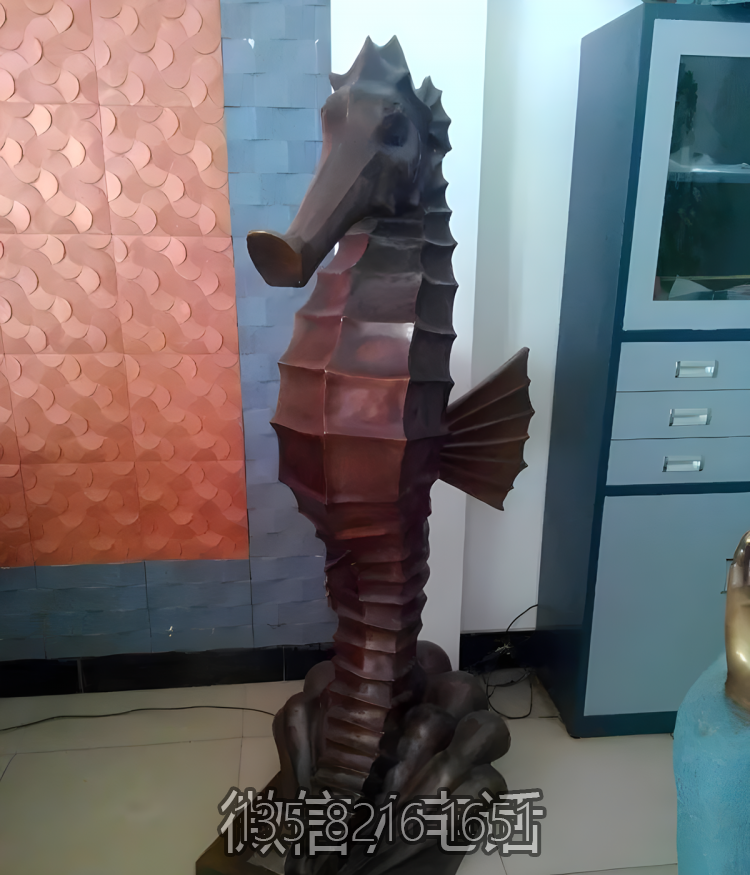玻璃鋼海洋動(dòng)物景觀海馬雕塑 玻璃鋼海洋動(dòng)物景觀海馬雕塑