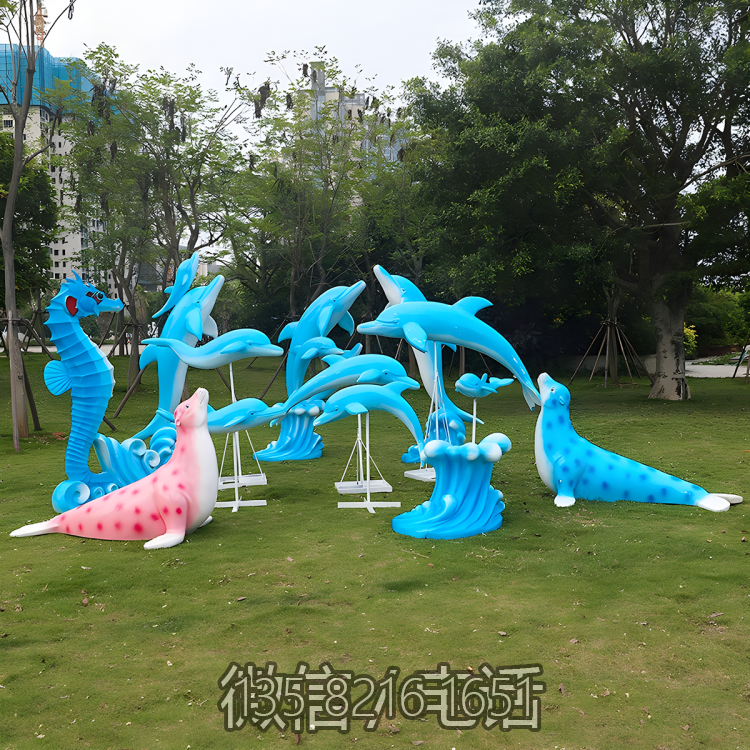 草坪美陳裝飾擺件玻璃鋼海洋動(dòng)物海豚雕塑 草坪美陳裝飾擺件玻璃鋼海洋動(dòng)物海豚雕塑