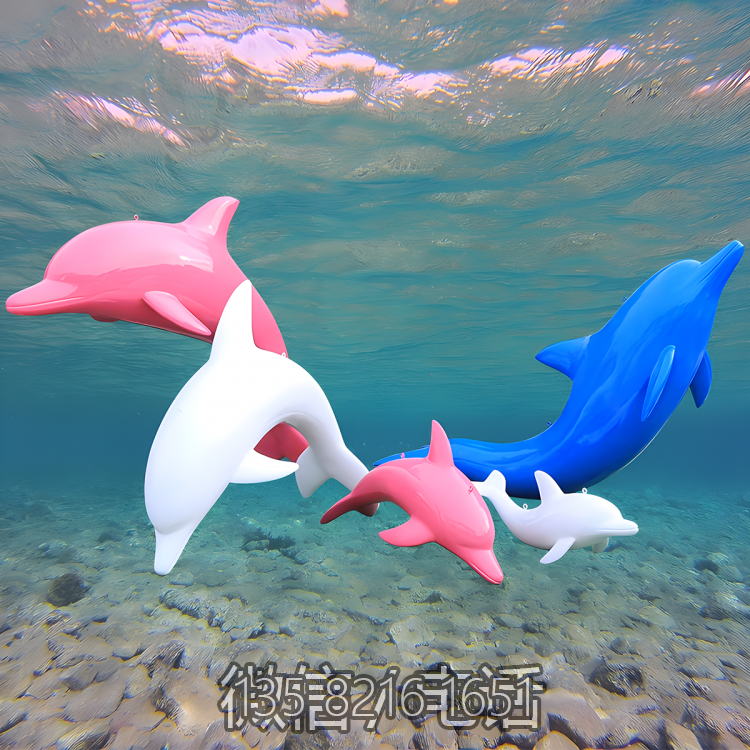 創(chuàng)意水景玻璃鋼海洋動(dòng)物海豚雕塑 創(chuàng)意水景玻璃鋼海洋動(dòng)物海豚雕塑