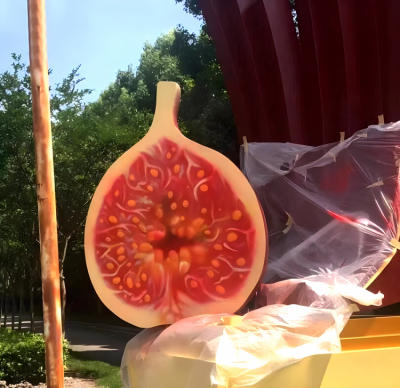 無(wú)花果玻璃鋼仿真水果雕塑